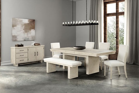 Hagerman Modern Farmhouse 6 Pc Dining Collection