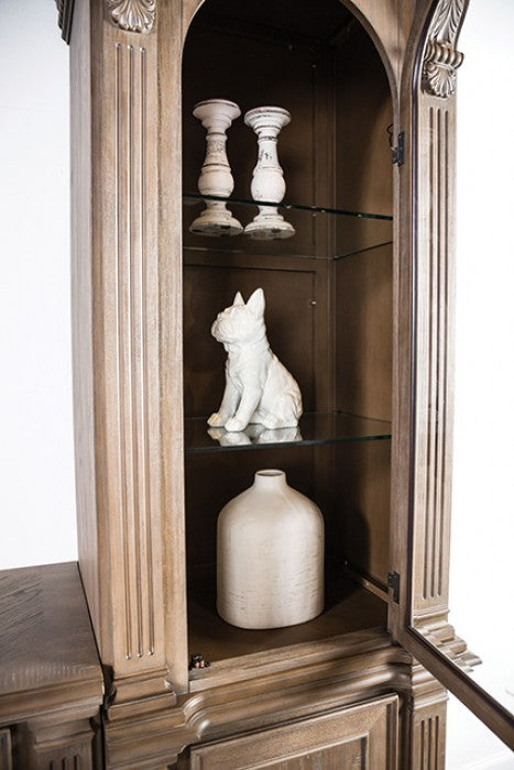 Sevenoaks Weathered Oak Entertainment Center