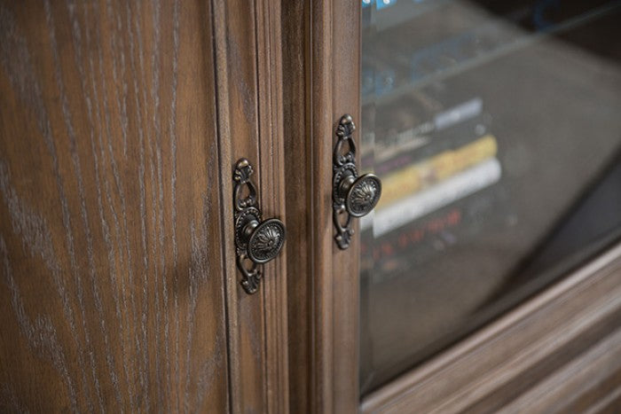 Sevenoaks Weathered Oak Entertainment Center