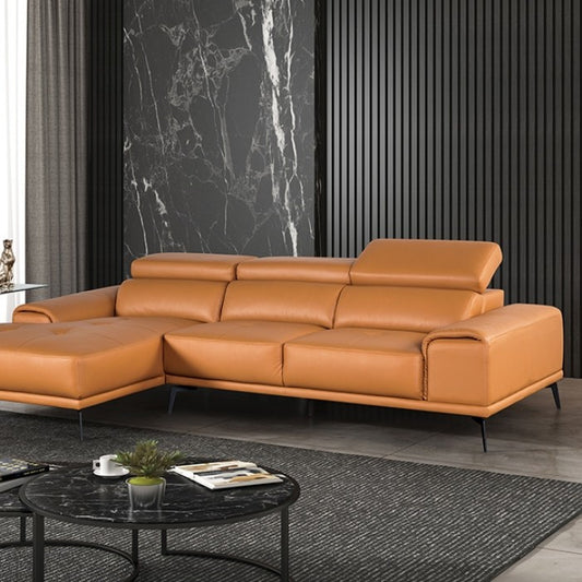 Vadso Tangerine Sectional - Left or Right Chaise