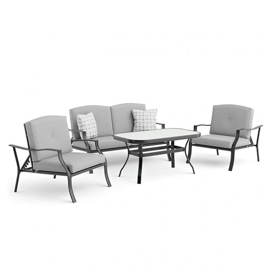 Adele 4 Pc Conversation Set w/Adjustable Chairs