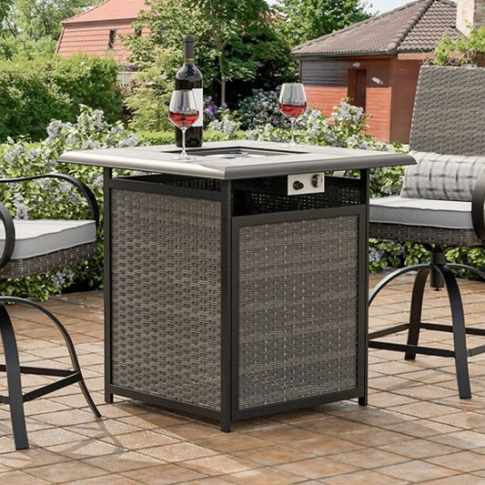 Arosa Fire Pit Counter Height Table Set