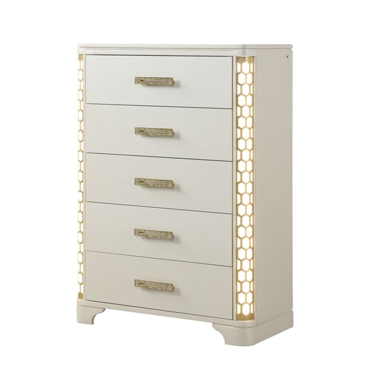 Jasmine Bedroom Collection Beige Finish
