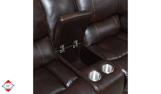 Kian USA 44 Chocolate Motion Sectional