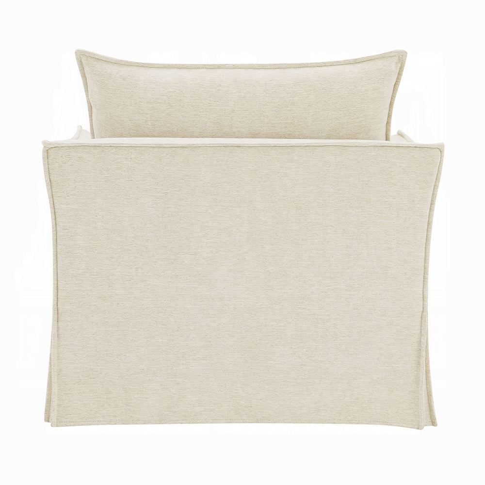 Shane Beige Linen Chair LV02912