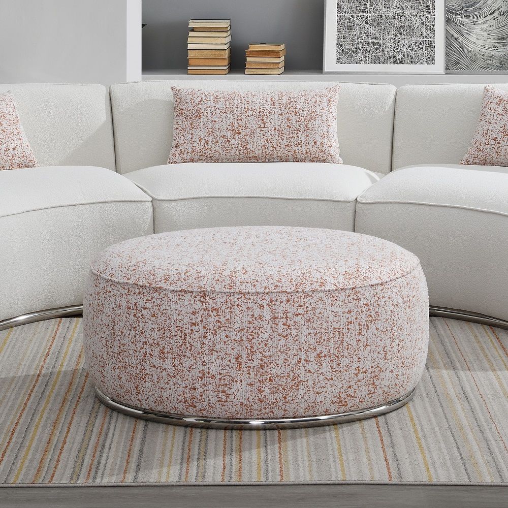 Otomana Boucle Rosa Sahara LV03011