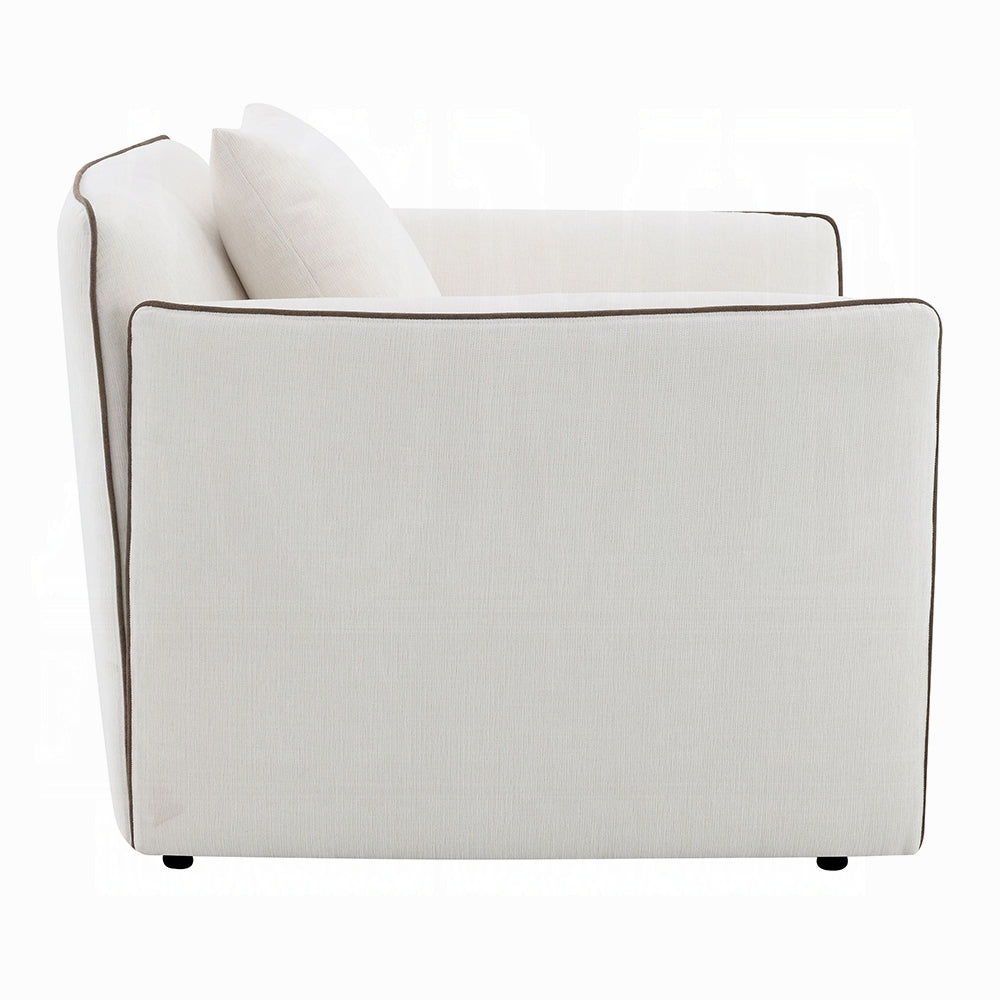 Yolanda Beige Chenille Chair LV03607