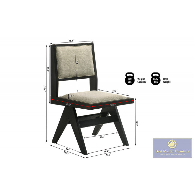 Manhattan 7 Pc White Oak Dining Set