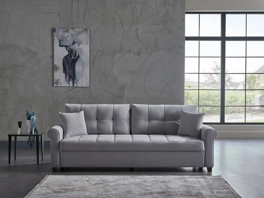 Bellona Mocca Gray 2 Pc Sofa Sleeper
