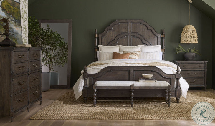 Revival Row 4 Pc Bedroom Collection by Pulaski