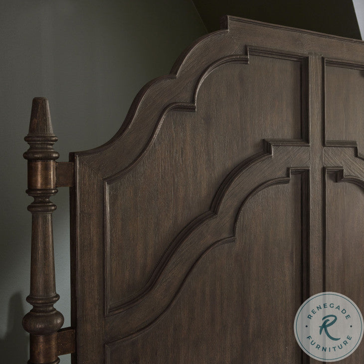 Revival Row 4 Pc Bedroom Collection by Pulaski