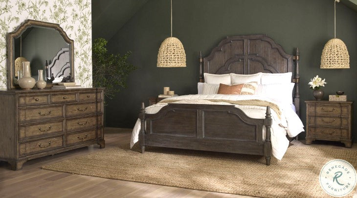 Revival Row 4 Pc Bedroom Collection by Pulaski