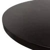 Rune Black Round Acacia Dining Set - 2 Chair Options
