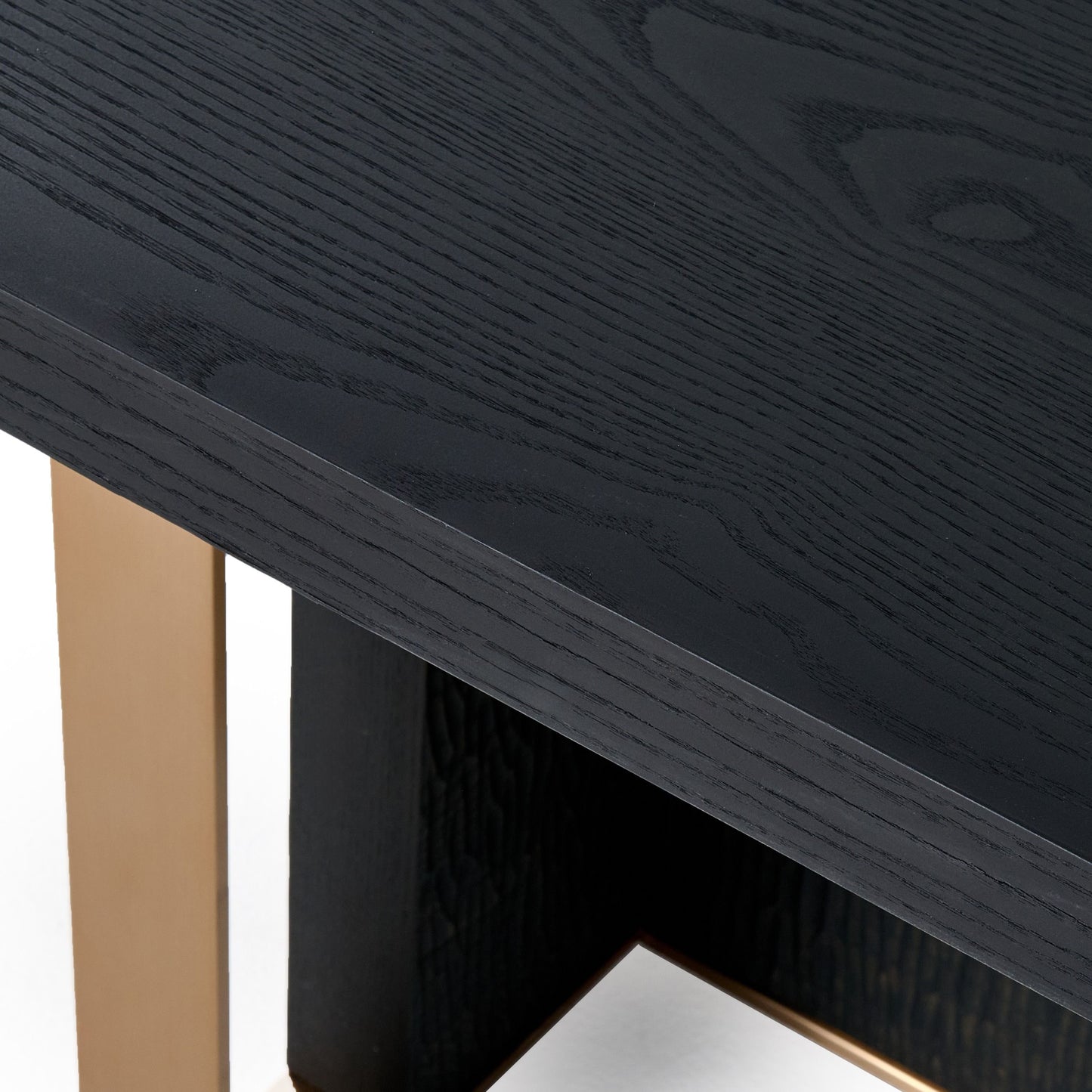 Modrest Tasha - Modern Black Ash Dining Table