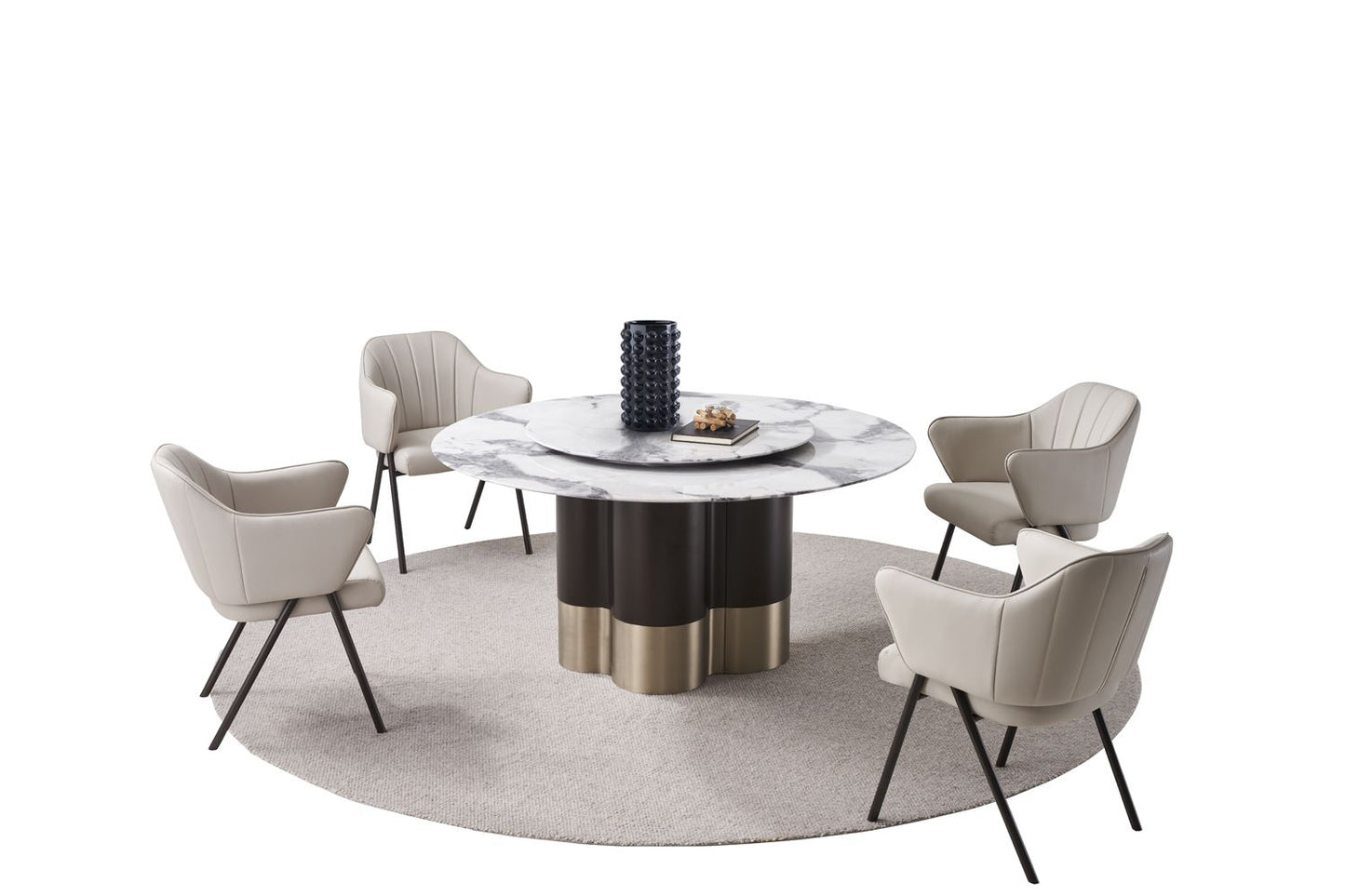 American Eagle TL-J2192 Marble Dining Set