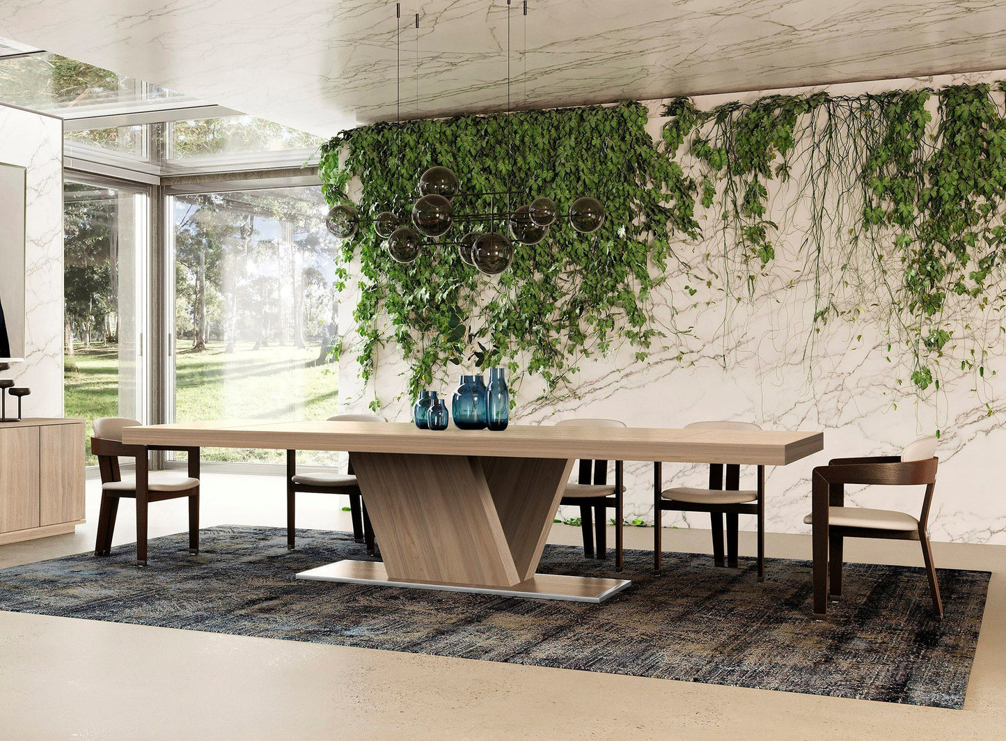 Nova Domus Victoria - Italian Modern Walnut Caracalla