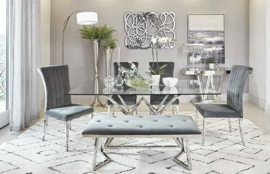 Beaufort 6 Pc Dining Set by Coaster Furniture