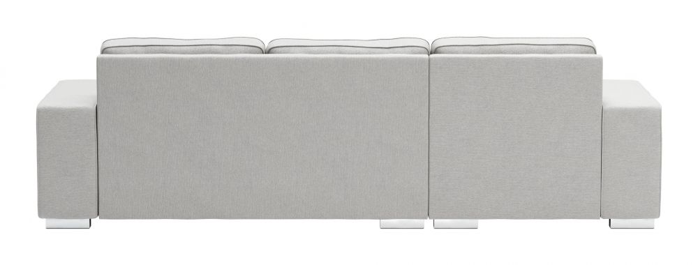 Brickell Reversible Sectional - Light Gray