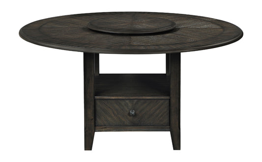 Twyla 5 Pc Dining Set Dark Cocoa Finish