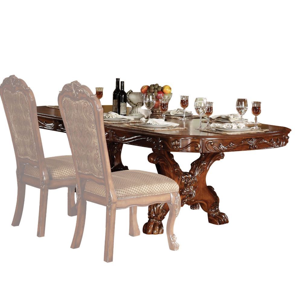 Dresden 12150 Colección de Comedor - Base Doble Decorativa