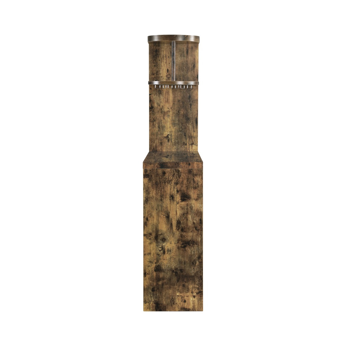 Mueble de bar Belvedere empotrado para vino - Nuez moscada antigua