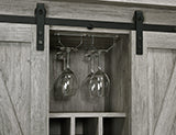 Claremont Rustic Bar Cabinet 183038