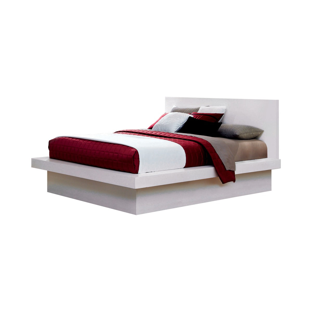 Jessica White Eastern King Bed 202990KE