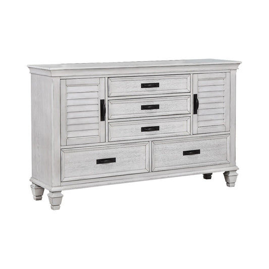 Franco White Dresser 205333