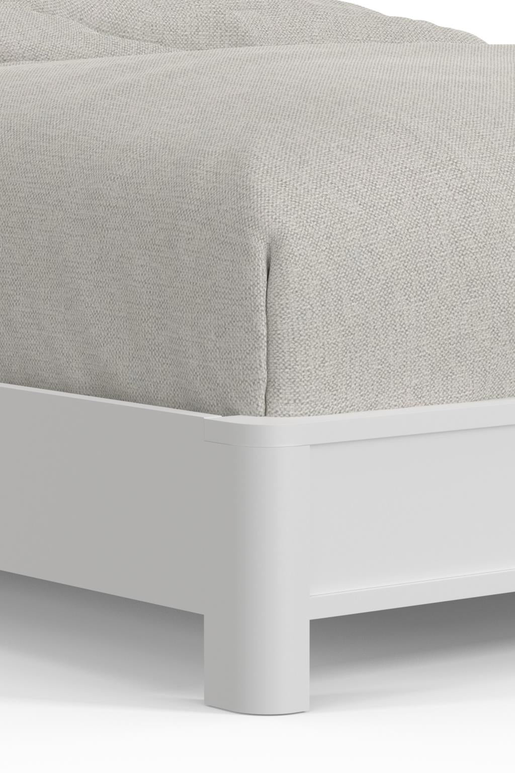 Stapleton White Panel Bedroom by Alpine Furniture