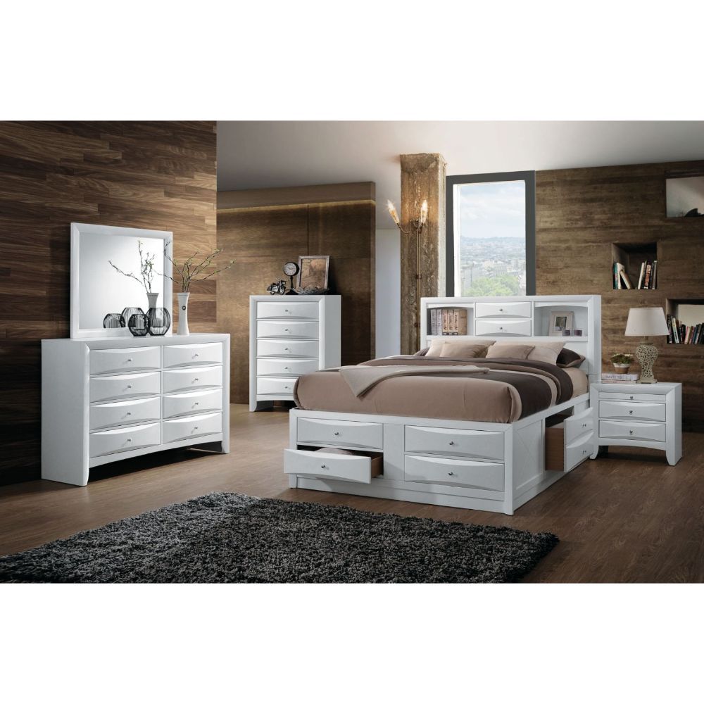 Acme Furniture Ireland 4 Pc Bedroom Set - Eastern King Bed