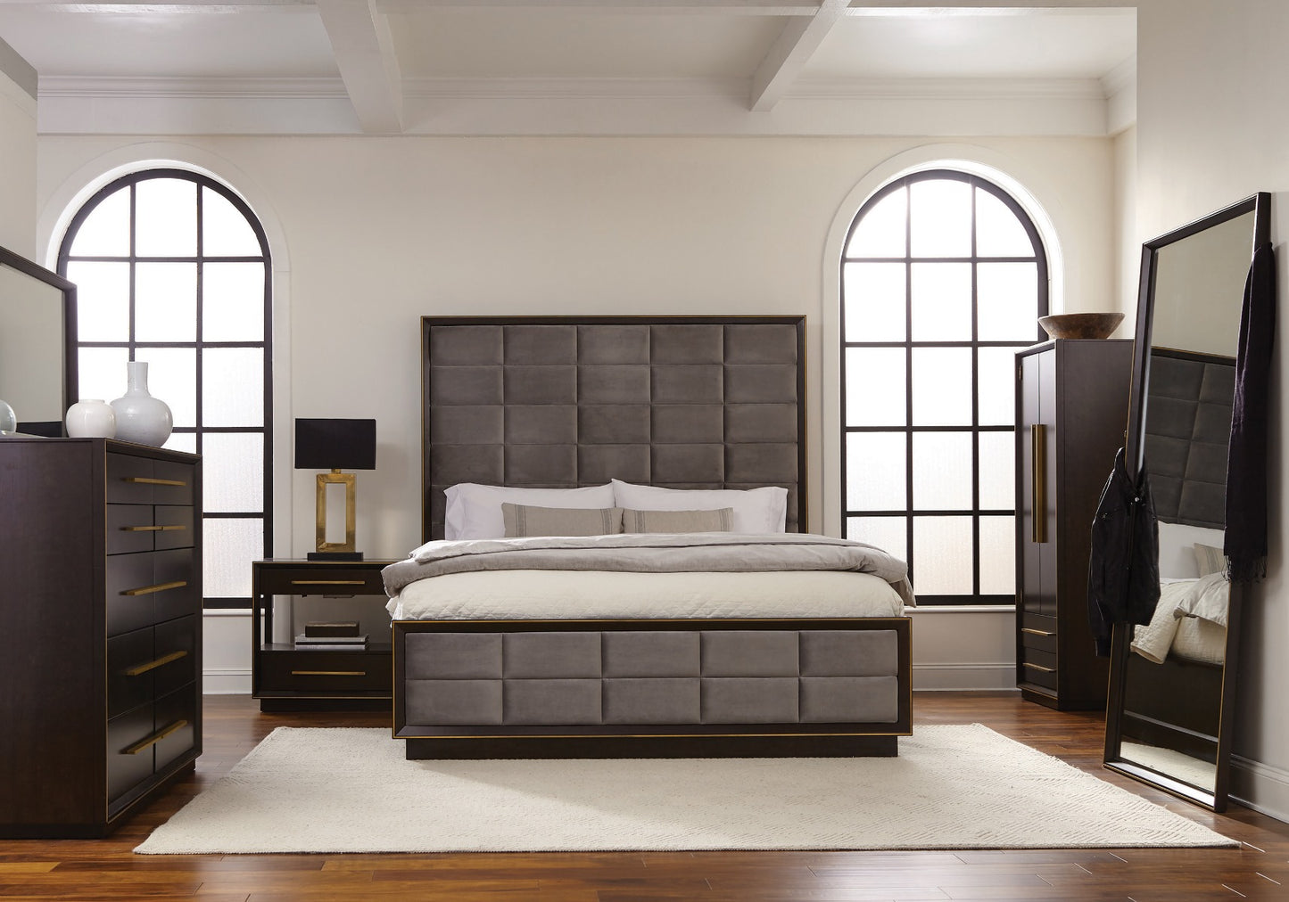 Durango By Coaster Upholstered Bedroom Set