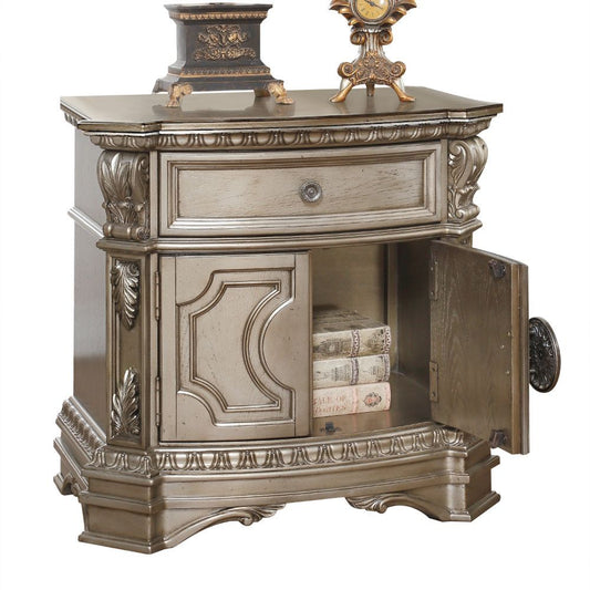 Acme 26935 Northville Marble Top Nightstand