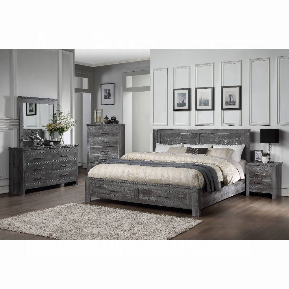 Vidalia 4 Pc Bedroom Set - King Bed