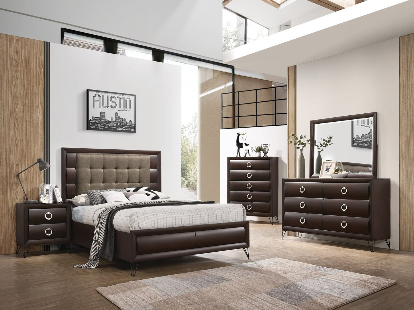 Tablita 4 Pc Bedroom Set - King Bed