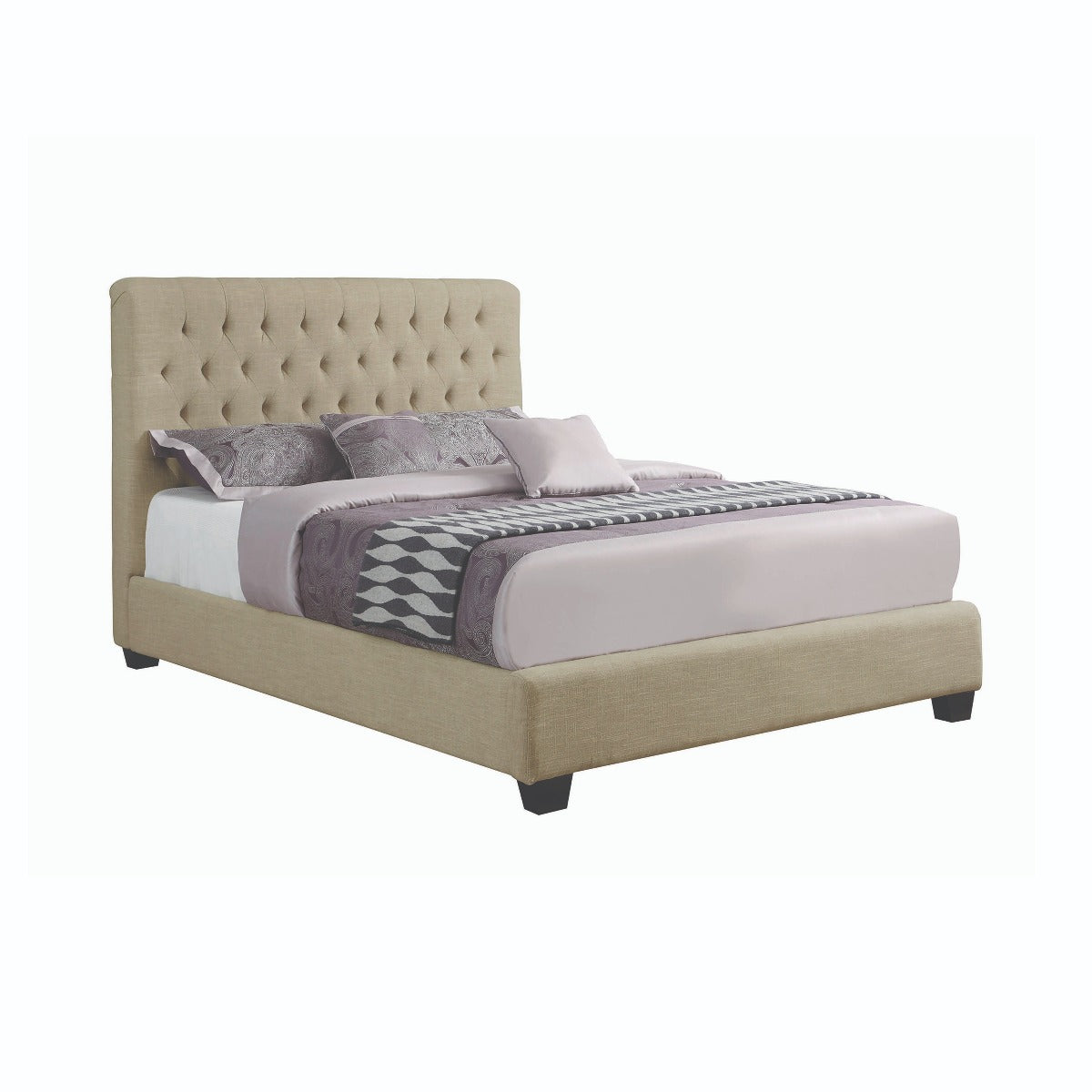 Chloe Oatmeal California King Bed 30007KW