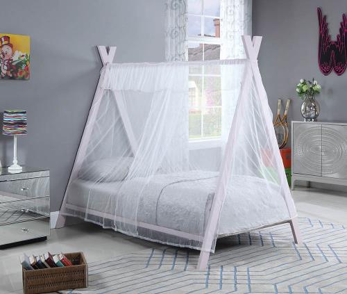 Georgina Pink Metal Tent Bed 302133