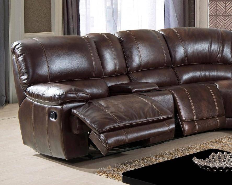 McFerran SF3673 Savannah 4 Pc Motion Sectional