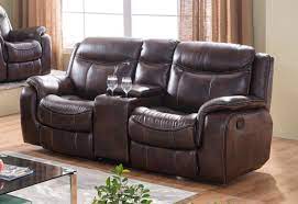 McFerran SF3739 Columbus Motion Sofa & Loveseat - Premium Leather Air