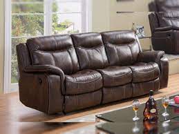 McFerran SF3739 Columbus Motion Sofá y Loveseat - Aire de cuero premium
