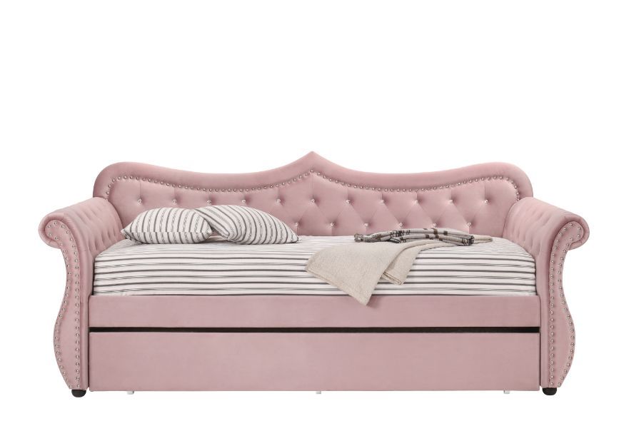 Adkins 39420 Button Tufted Daybed + Trundle