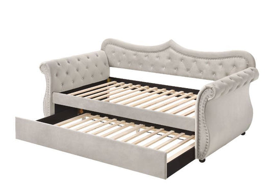 39430 Adkins Daybed - Beige Velvet