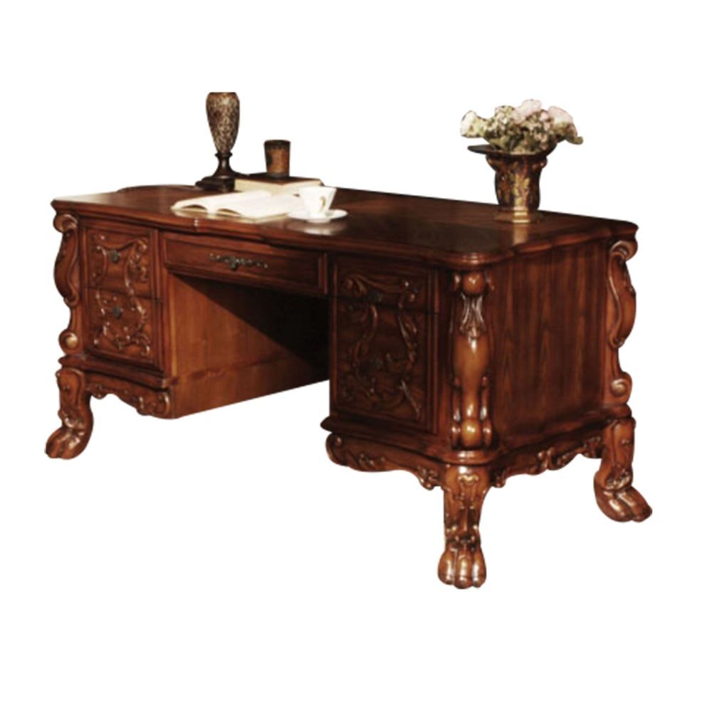 Dresden 12169 Office Collection - Cherry Oak Finish