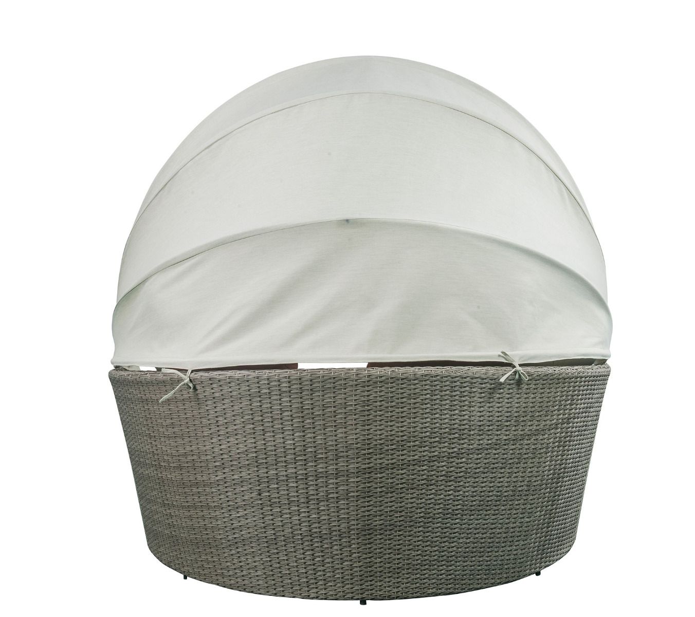 Glynn 45025 Patio Sofa & Ottoman by Acme - Gray Wicker