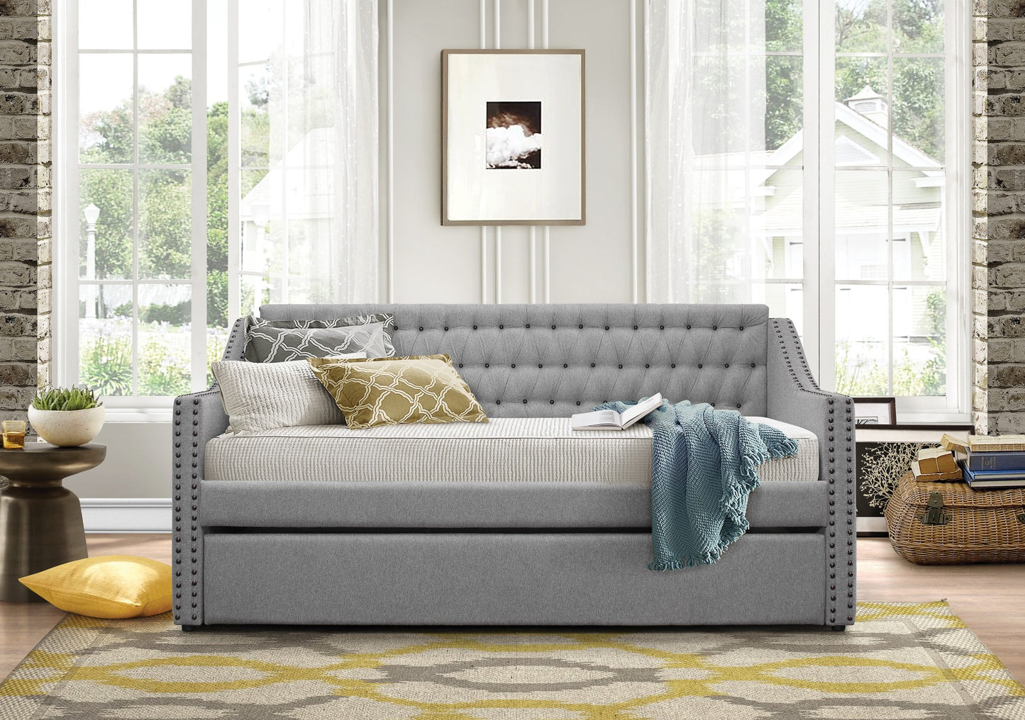 Tulney Daybed w/Trundle - 3 Colors