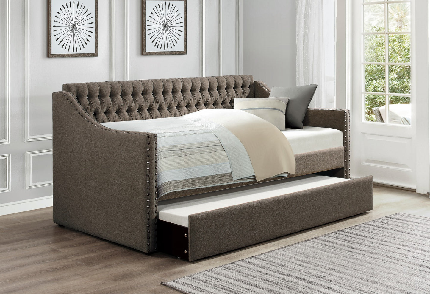 Tulney Daybed w/Trundle - 3 Colors