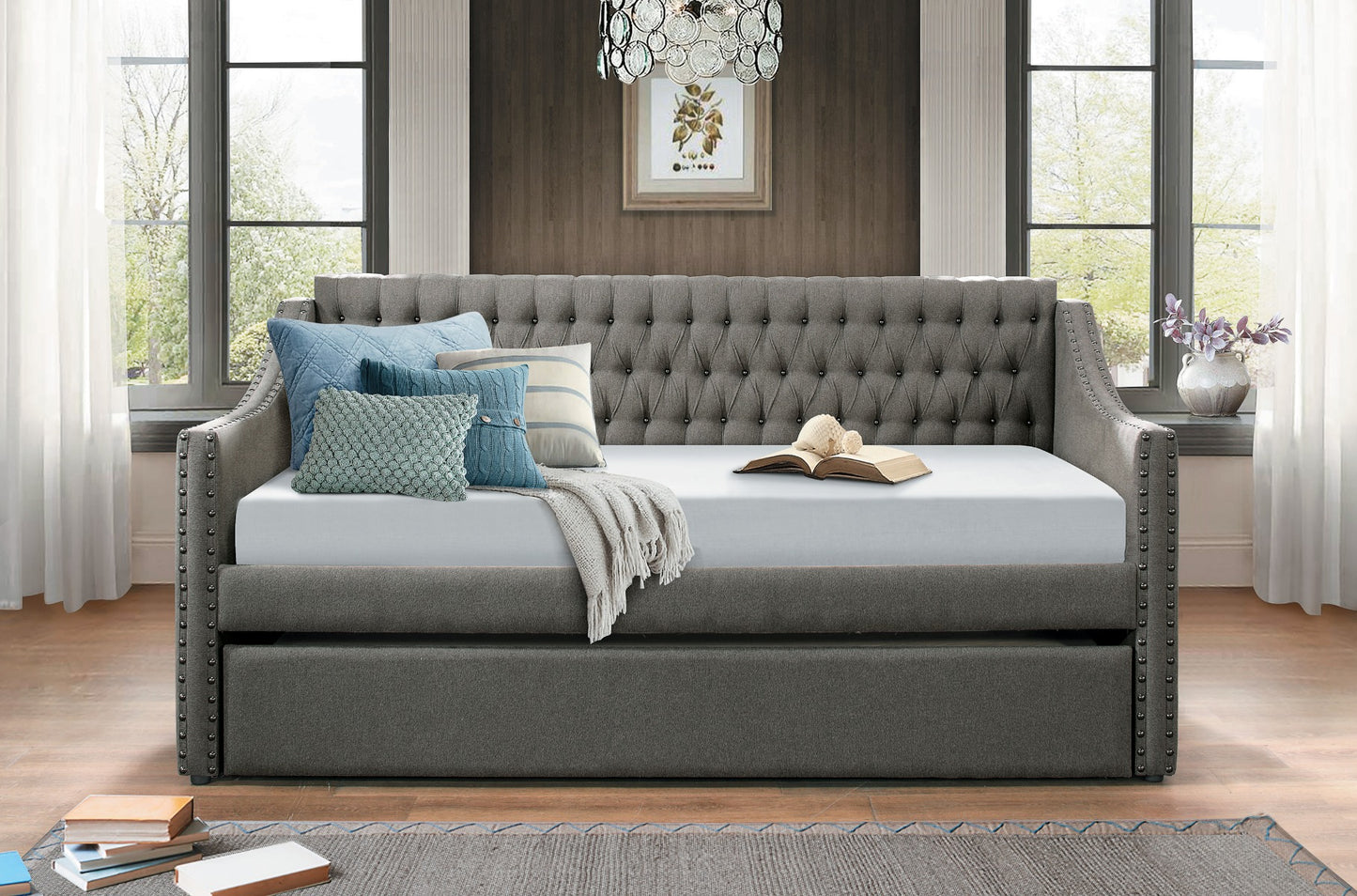 Tulney Daybed w/Trundle - 3 Colors