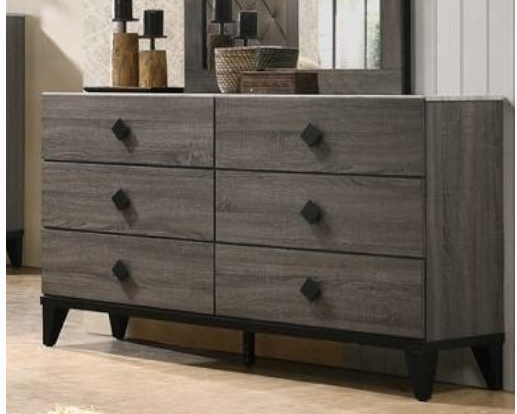 Georgia 4 Pc Bedroom Set - Grey