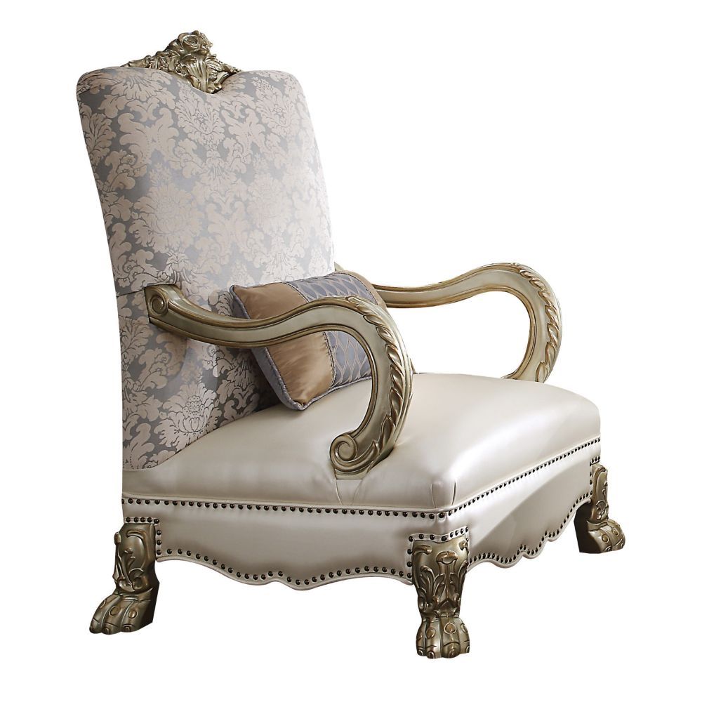 Silla decorativa Dreden II con almohada 54877