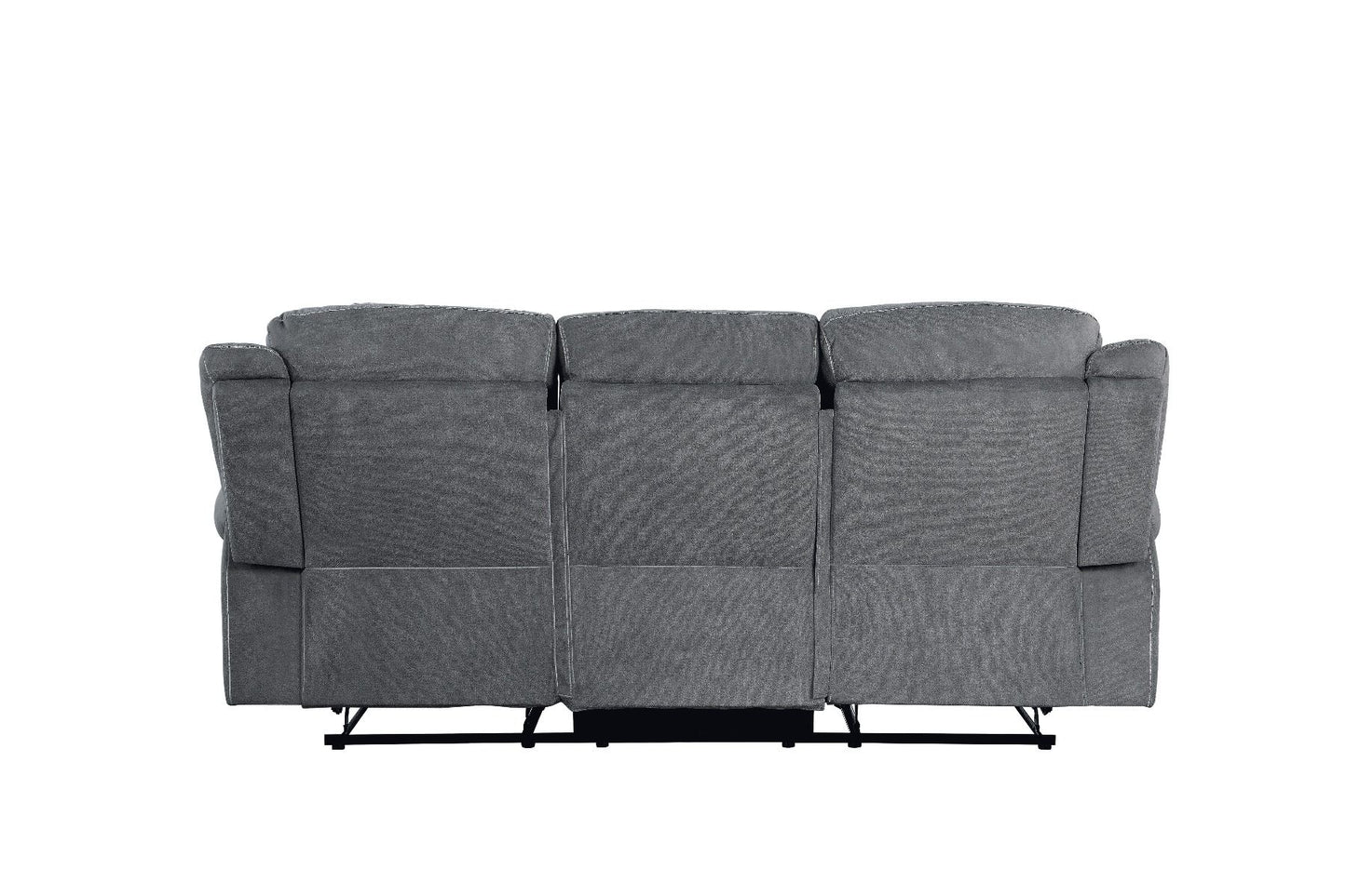 Zubaida Sofa & Loveseat - Gray Velvet