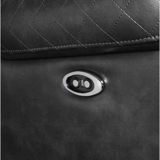 Sillón reclinable eléctrico Braylon 55413 - Magnetita o marrón